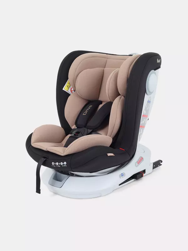 Автокресло Rant Drive Isofix 0/1/2/3 (0-36 кг) Beige